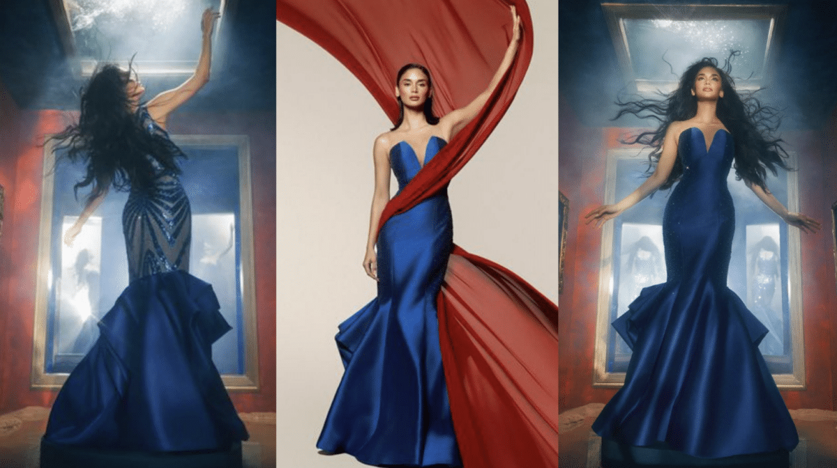 Pia Wurztbach slips into iconic blue Miss Universe gown anew for a cause